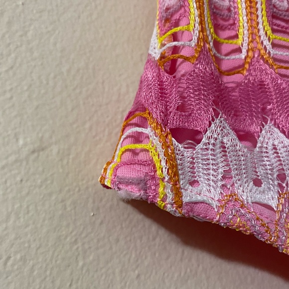 VOICE size Medium pink cropped top - Picture 5 of 5